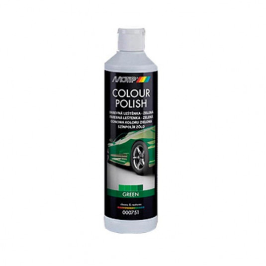 Цветен полирант зелен 500ml Motip