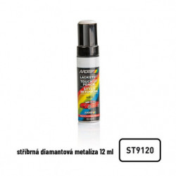 Поправна писалка сребриста диамантна металик 12ml
