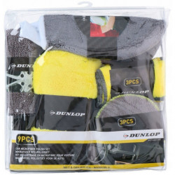 Почистващ комплект за автомобил 9 бр. Dunlop