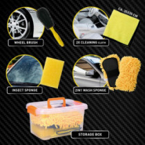 Комплект за почистване на автомобил 6ks Dunlop