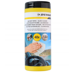 Мокри кърпи за стъкло 40бр Dunlop