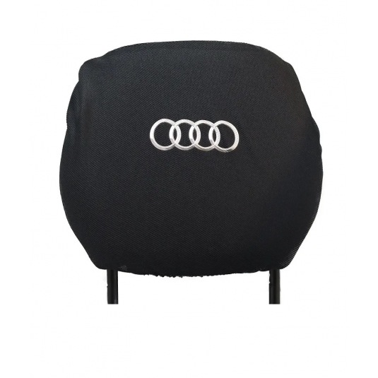 Калъф na подглавник-черна Audi 2бр