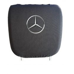 Калъф na подглавник-черна Mercedes 2бр