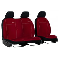 Тапицерия за TOYOTA Proace city 2+1 (от 2018) Comfort (Alcantara) червена (изч)