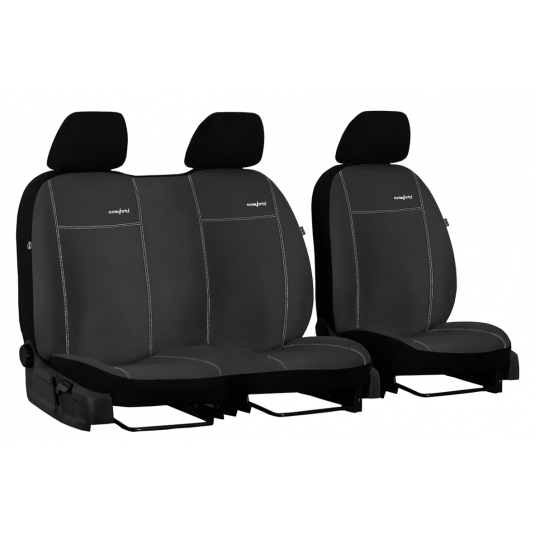 Тапицерии за CITROËN Spacetourer 2+1 (от 2017) Comfort (Alcantara) тъмно сива (опц)