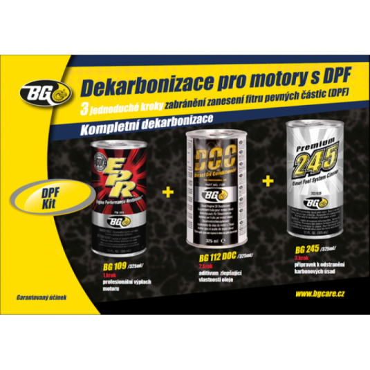 Комплект за поддръжка и почистване на дизелови двигатели – BG 6575 MO KIT