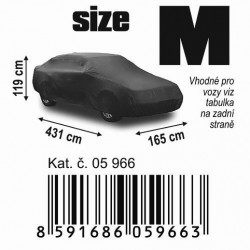 Защитно автопокривало FULL M 431x165x119cm NYLON