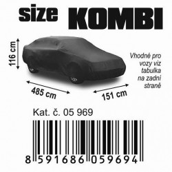 Защитен калъф за автомобил FULL SUV-VAN 515x195x142cm NYLON