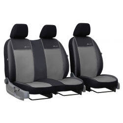Тапицерии за MERCEDES VITO 2+1 W638 (1996-2003) Exclusive Leather (кожа) сива (разп)