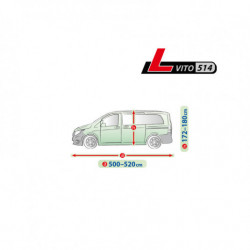Покривало за автомобил Mercedes Vito II от 2003 vito - Garage L