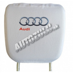 Калъф na подглавник-бяла Audi 2бр