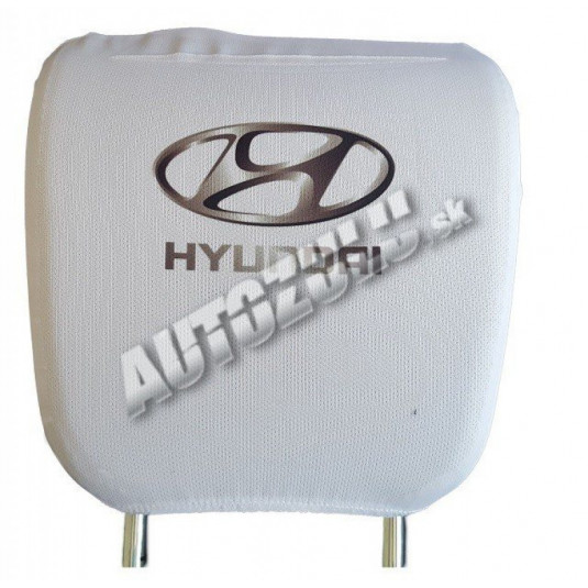 Калъф na подглавник-бяла Hyundai 2бр