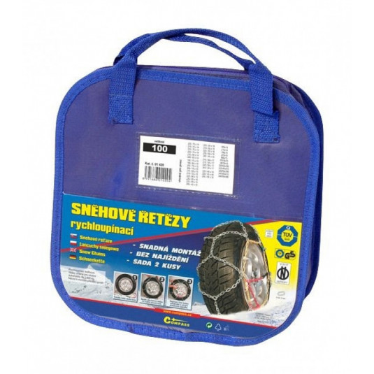 Снежни вериги KN100 3,0mm 9mm NYLON BAG