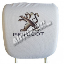 Калъф na подглавник-бяла Peugeot 2 ks