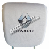 Калъф na подглавник-бяла Renault 2 ks