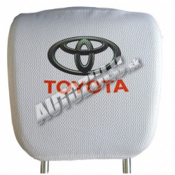 Калъф na подглавник-бяла Toyota 2 ks