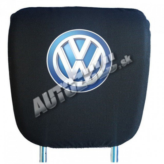 Калъф na подглавник-черна Volkswagen 2 ks