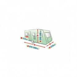 Защитен покривал за каравана 500ER caravan
