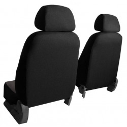 Autopoťahy Tuning Due žlto-čierne (velour-textil)