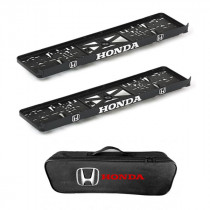 2x podložky ŠPZ a taška HONDA - sada