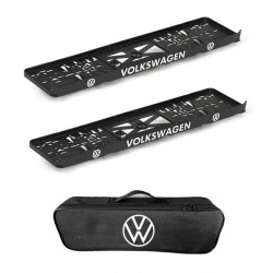 2x podložky ŠPZ a taška VOLKSWAGEN- sada