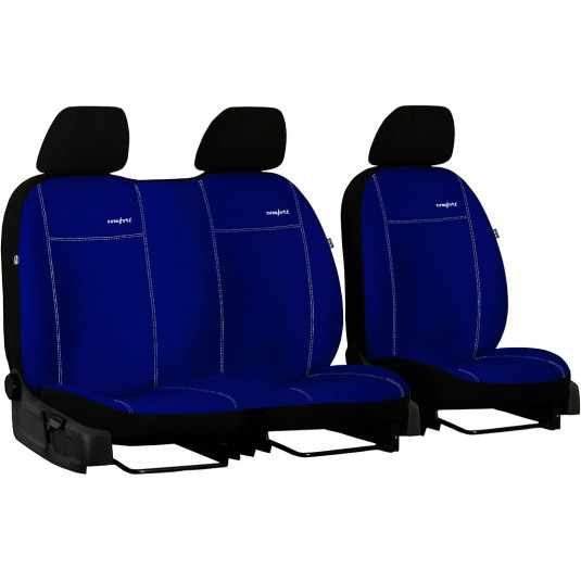 Тапицерии за MERCEDES VITO 2+1 447 (от 2014) Comfort (Alcantara) синя (разп)