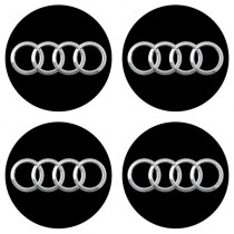 Смолни 3D стикери AUDI 4бр.