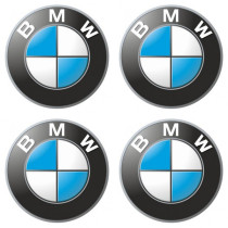 Самозалепващи се смолисти стикери 3D BMW 4 бр.