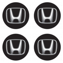 3D смолни стикери HONDA 4 бр.