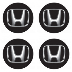 3D смолни стикери HONDA 4 бр.
