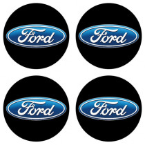 3D смолни стикери FORD 4бр.