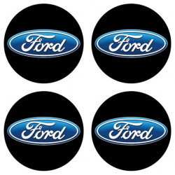 3D смолни стикери FORD 4бр.