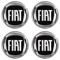 3D смолни стикери FIAT 4 бр.
