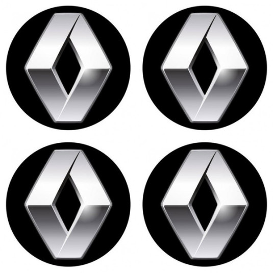 Смолни стикери 3D RENAULT 4бр.