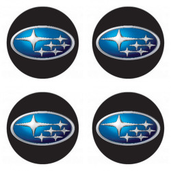 Живични 3D стикери SUBARU 4бр.