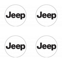 Смолни 3D стикери Jeep 4бр.