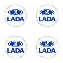 Самозалепки живични 3D Lada 4 бр.