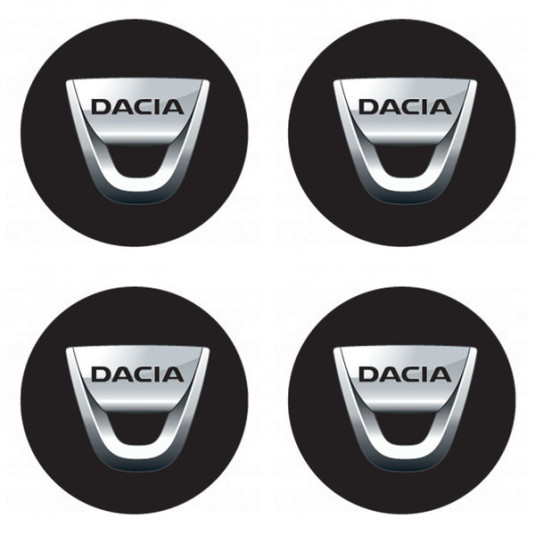Живични стикери 3D DACIA 4 бр.