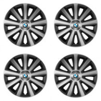 Капачки за BMW 14 Aviator carbon silver&black