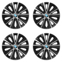 Капачки за BMW 14 RAPIDE silver and black