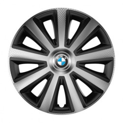Капачки за BMW 15 Aviator carbon silver&black