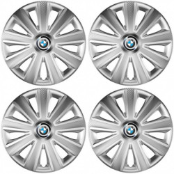 Тасове за BMW 15 Aviator carbon silver