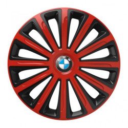 Капачки за BMW 15 TREND червени и черни