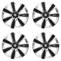 Капачки на колелата за BMW 15 GTX CARBON silver/black