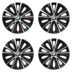 Капачки за BMW 15 RAPIDE silver and black