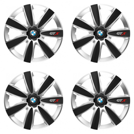 Тасове за BMW 16 GTX CARBON silver/black