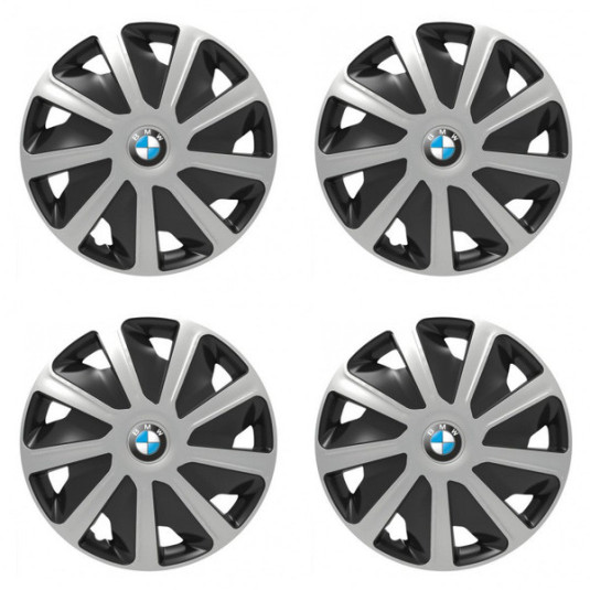 Тасове за BMW за камиони 16 Craft сребристи и черни