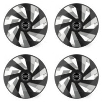 Капачки за Audi 14 Vector RC black and silver