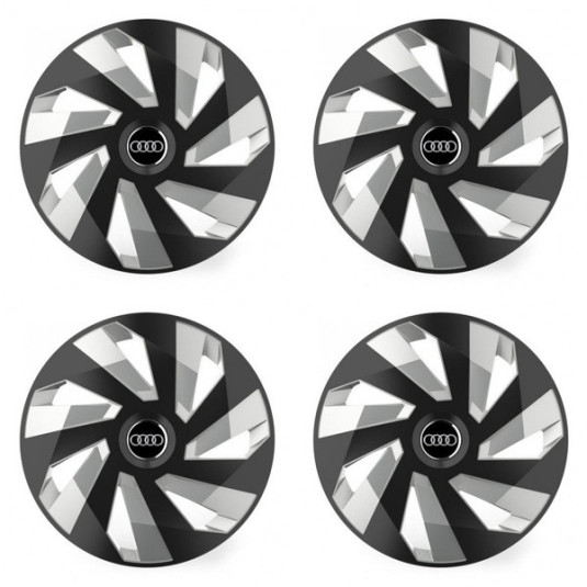 Тасове pre Audi 15 Vector RC black and silver