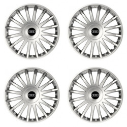 Капаци за Audi 15 CRYSTAL silver